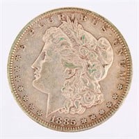 Coin 1885 P Morgan Silver Dollar XF