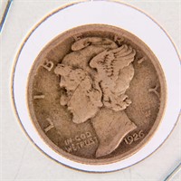 Coin 1926 S Mercury Dime Key Date!