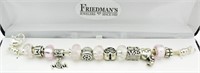 Friedman's "Mom" Charm Fashion Bracelet