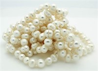 Genuine Freshwater 96" Pearl Necklace