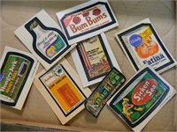 1970's "Wacky Packages" Funny Stickers Collection