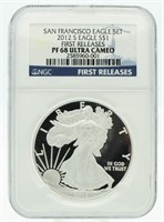 2012-S First Release Silver Eagle Proof
