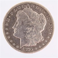 Coin 1879 CC Morgan Silver Dollar Nice!