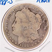 Cooin 1888 S Morgan Silver Dollar Rare!