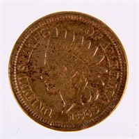 Coin 1863 Copper Nickel Cent Full Liberty
