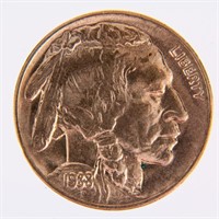Coin 1938 Buffalo Nickel Gem BU.  Superb Strike!