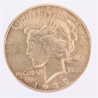 Coin 1935 P Peace Silver Dollar Choice
