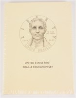 Coin Louis Braille Education Set