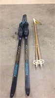 Action cross country skis