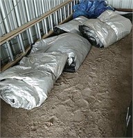 7 Insulated concrete blankets