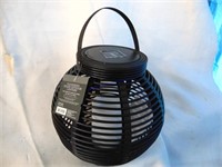 Large Outdoor Solar Flickering Lantern