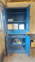 Metal Cabinets with Contents