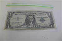 Dollar bill silver certificate