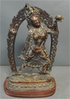 Patinated Bronze Sculpture of Kali