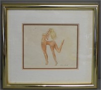 Modern Fantasy Nude Illustration
