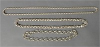 Sterling Silver Chain Assortment