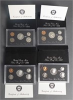 Four US Mint Proof Sets (1994-1997)