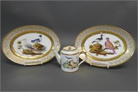 Old Paris Porcelain Aviary Grouping
