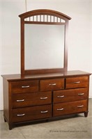 Broyhill 7 Drawer Dresser with Mirror