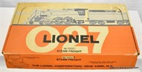 LIONEL NO. 11222 STEAM FREIGHT SET IN ORIGINAL BOX