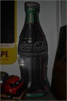 Vintage Coke Bottle Sign