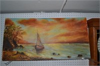 L. Wood Canaday Painting