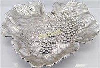 Arthur Court 1993 Grape Leaf Platter