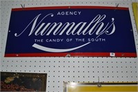 Vintage Nunnally's Candy Sign