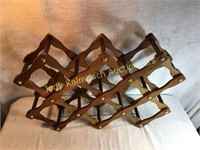 Collapsible Wooden Wine Rack
