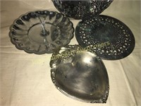 Nice lot of silverplate pieces and more