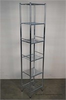 Tall Metal Shelf
