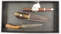 (3) knives to include; Edw. K. Tryon Co. 8.75