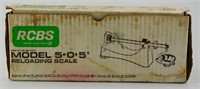 RCBS Industries model 5-0-5 reloading scale,