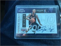 2009-10 Playoff Contenders #117 Jeff Teague RC Au