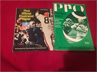 First Official Illustrated Digest NFL 1967 lot