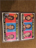 1970 Topps Field Goal and Free Throw Leaders card