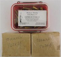 (3) boxes of Tokarev 7.62x25 cartridges