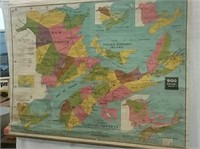 Classroom map of the Maritime Provinces