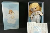 Precious Moments Guardian Angel doll and pin