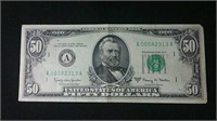 1963 Series A $50 USA Banknote