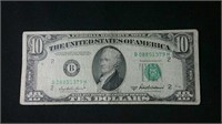 1960 Series B $10 USA banknote