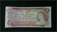 1974 uncirculated Canada $2 bill