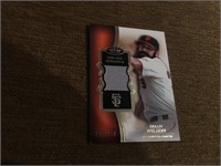 BRIAN WILSON 2012 Topps Tier One Relics Game-Used