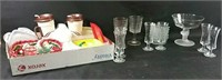 Lot of kitchen and glassware