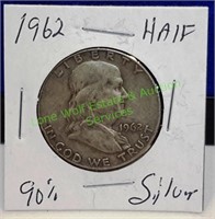 1962-D Franklin Half Dollar