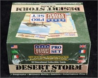 Vintage Desert Storm Pro Set Collectible Cards