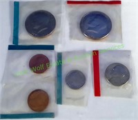 6 Misc. Mint Uncirculated Coins