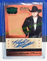 Country Music 2014 Mark Chesnutt Signed Card