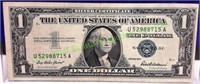1957 One-Dollar Silver Certificate Bank Note