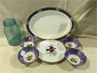 Hutschenreuther Germany Audubon plate & more